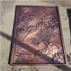 風(fēng)水山水畫(huà)浮雕