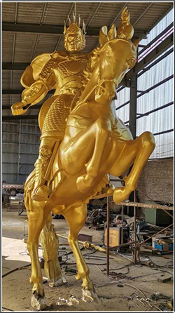 景觀銅馬擺件、