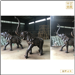 門(mén)口大象雕塑擺件