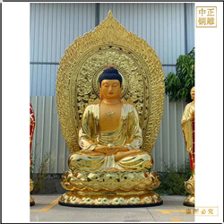 標(biāo)準的釋迦牟尼佛神像