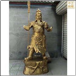 現(xiàn)貨供應銅關公像 